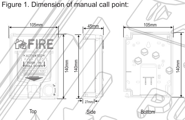 Conventional Manual Call Point:SB116