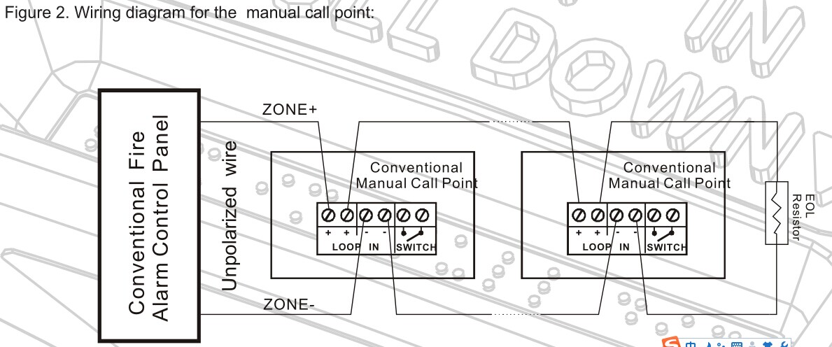 Conventional Manual Call Point:SB116|Professional Conventional and