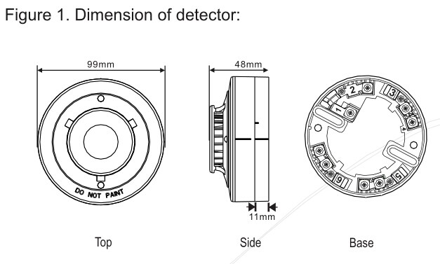 Conventional Heat Detector：WT105C