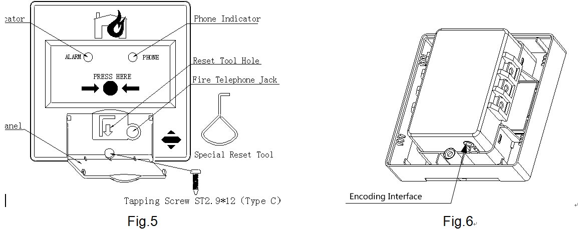 Addressable Manual Call Point：CFT-960